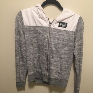 Size Small VS Pink hoodie Zip up sweater